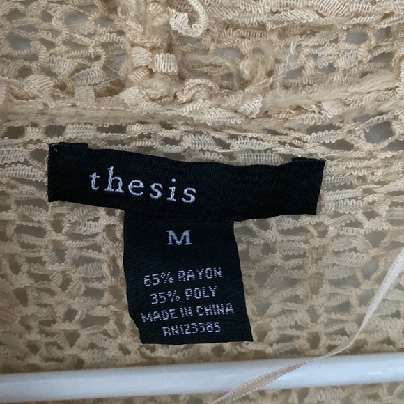 Womens beige cardigan - Picture 3 of 3